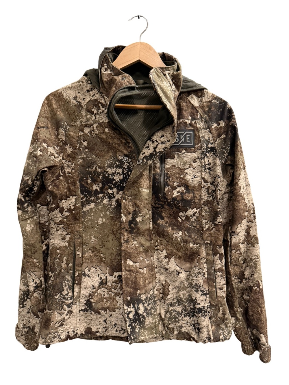 SHE Outdoor Camo Hunting Jacket Hooded Size XS